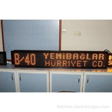 Taxi Top LED Moving Message Display